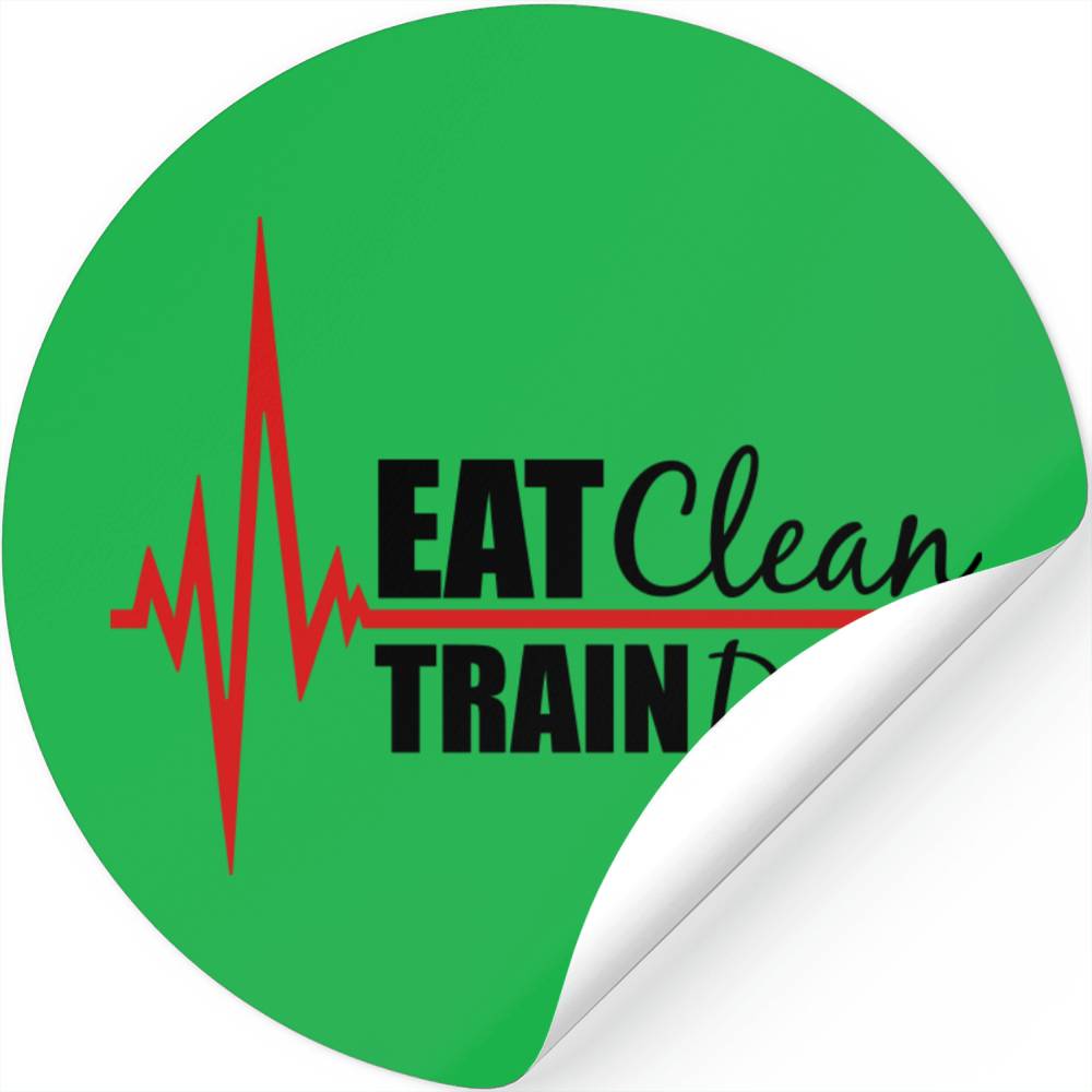 Pulse Frequency Heart Beat Clean Eat Text Muscles