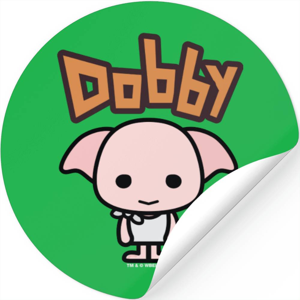 Dobby Cartoon Character Art Stickers