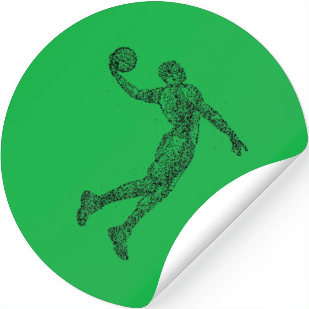 Cool Basketball Sports Athlete Graphic Stickers