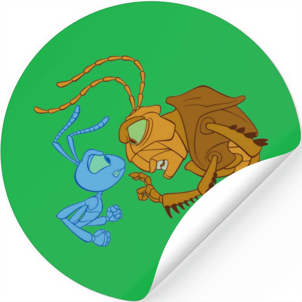 Disney Bug's Life Flik And Hopper Stickers