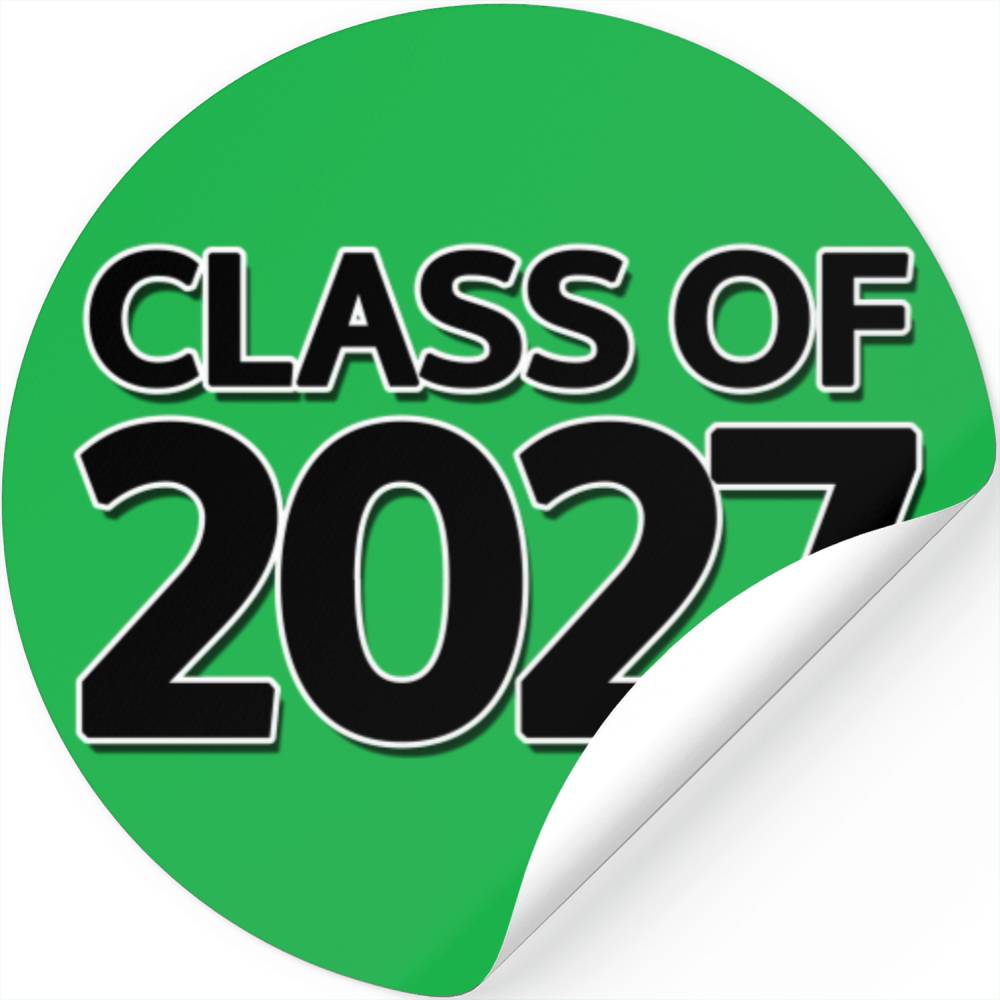 Class Of 2027 Stickers