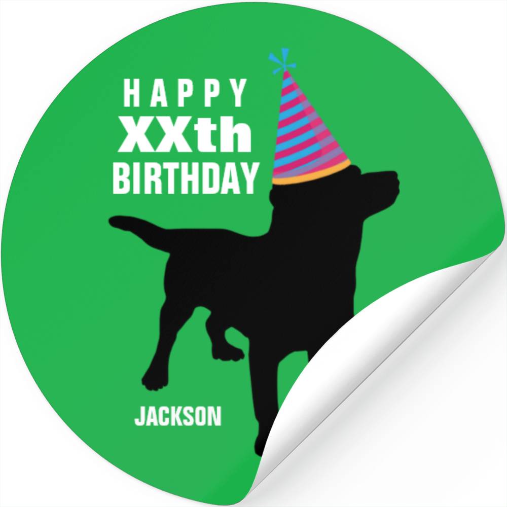 funny-black-lab-dog-custom-age-and-name-birthday-stickers