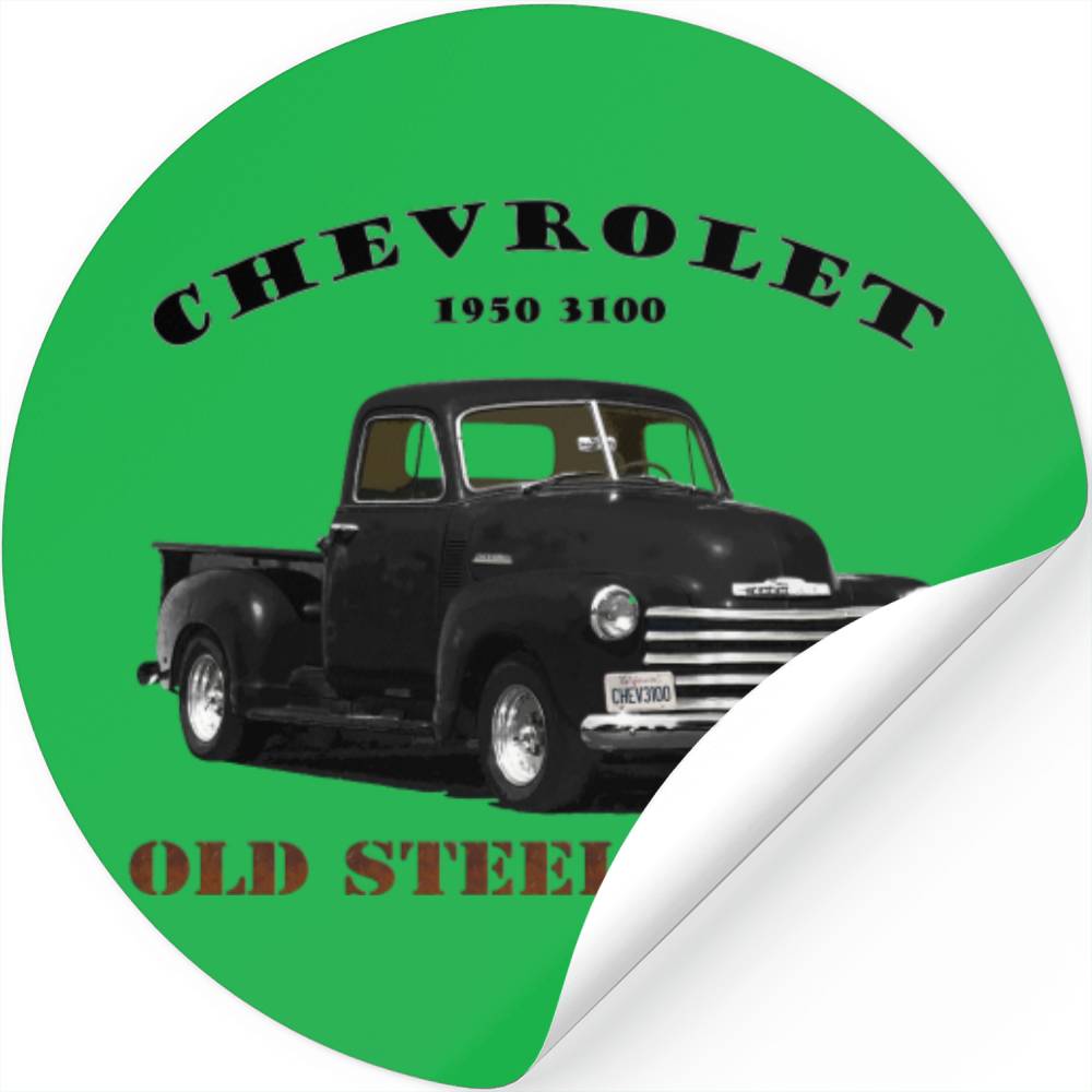 1950 Chevrolet 3100 Truck. Black 1950 Chevy Truck. Stickers