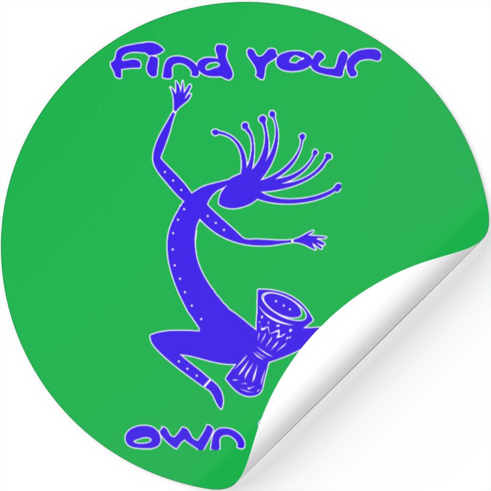 Find Your Own Beat Stickers