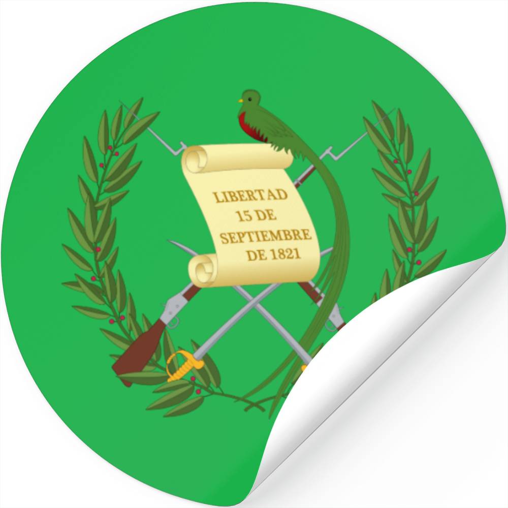 Escudo De Armas De Guatemala Coat Of Arms Stickers