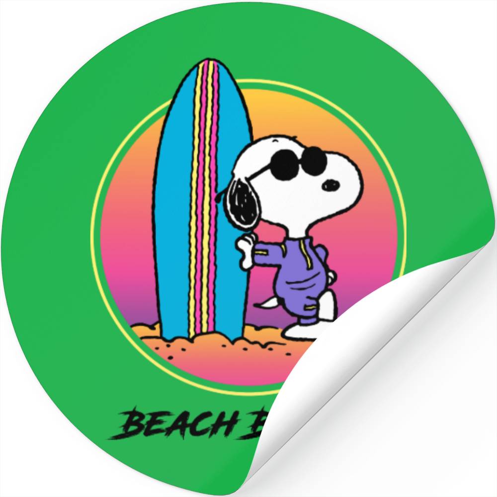 Peanuts | Snoopy Beach Beagle Stickers