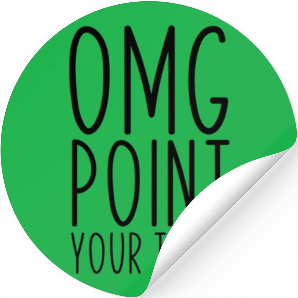 OMG Point Your Toes Dancing Great Dance Teachers C Stickers