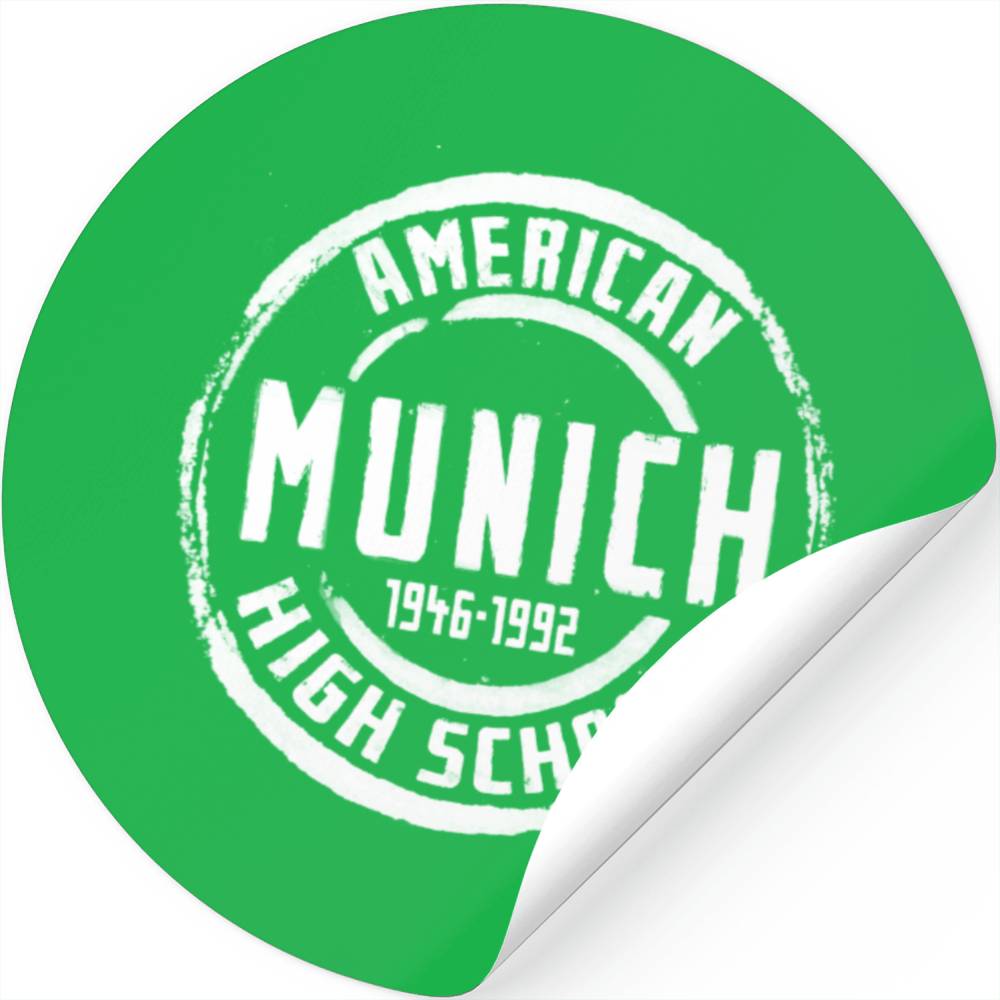 Munich American High School Stamp A004 Stickers