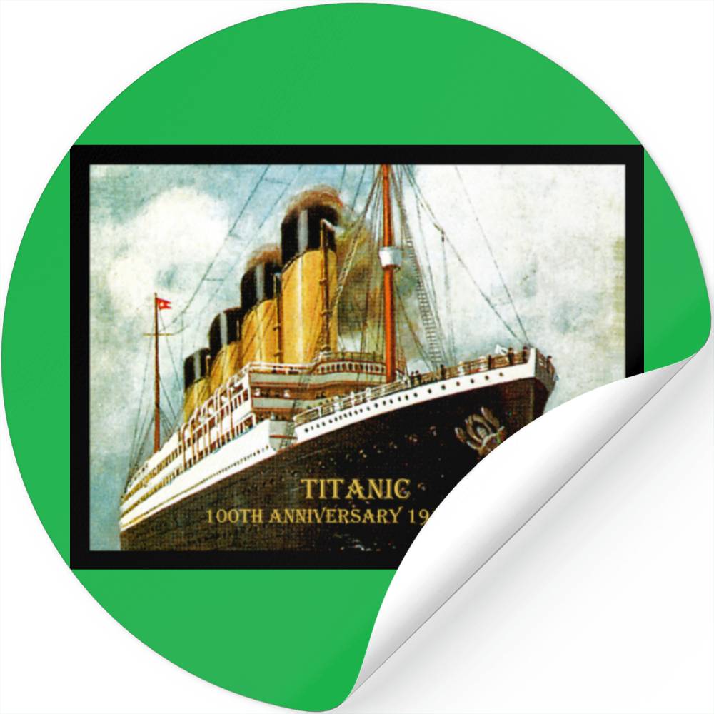 RMS Titanic 100th Anniversary Men's T Stickers