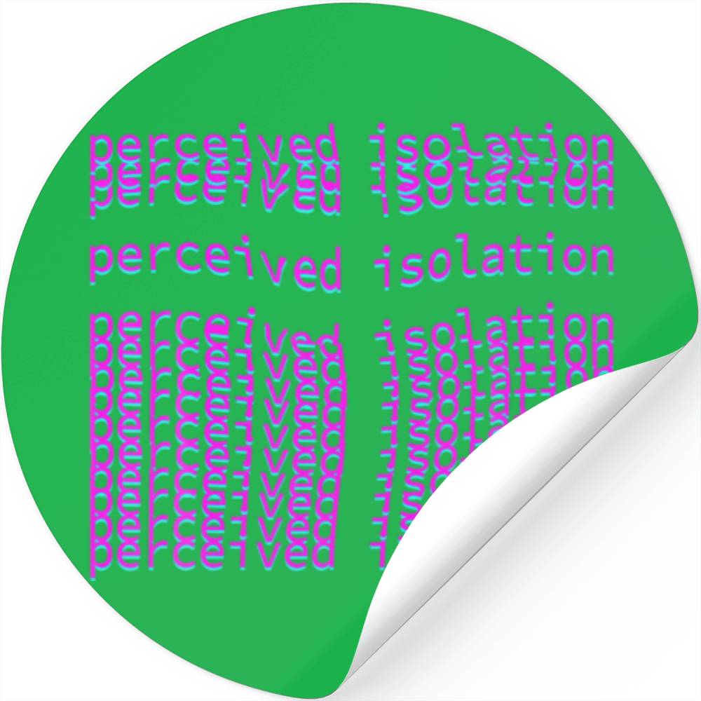 Vaporwave Aesthetic - Perceived Isolation Japan St Stickers
