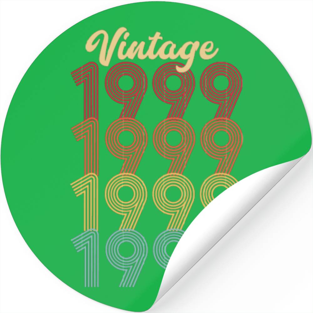 Vintage 1999 Made In 1999 23rd Birthday 23 Years O Stickers