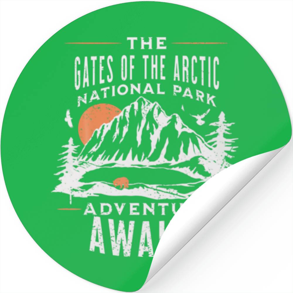 Gates Of The Arctic National Park Stickers