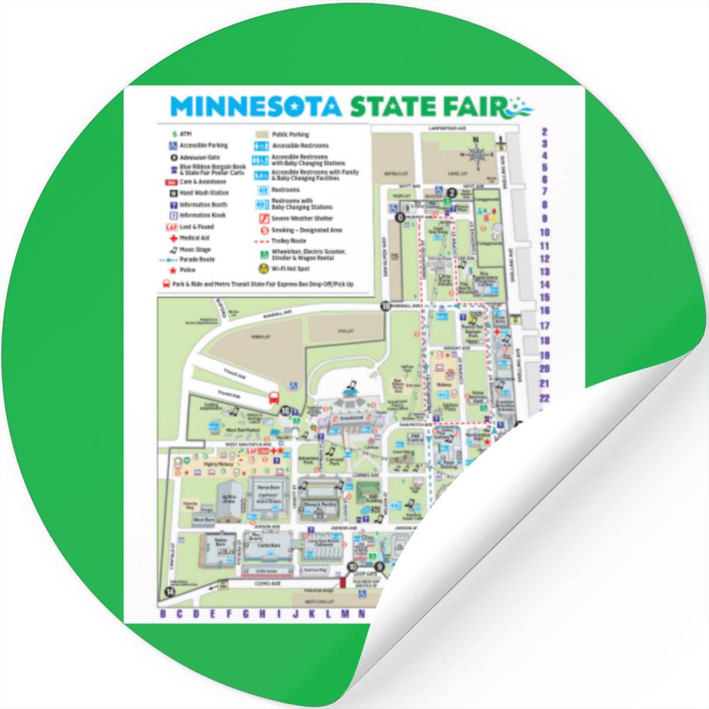 Mn State Fair Map 2025