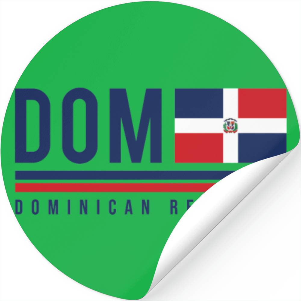 Dominican Republic ISO Code Stickers