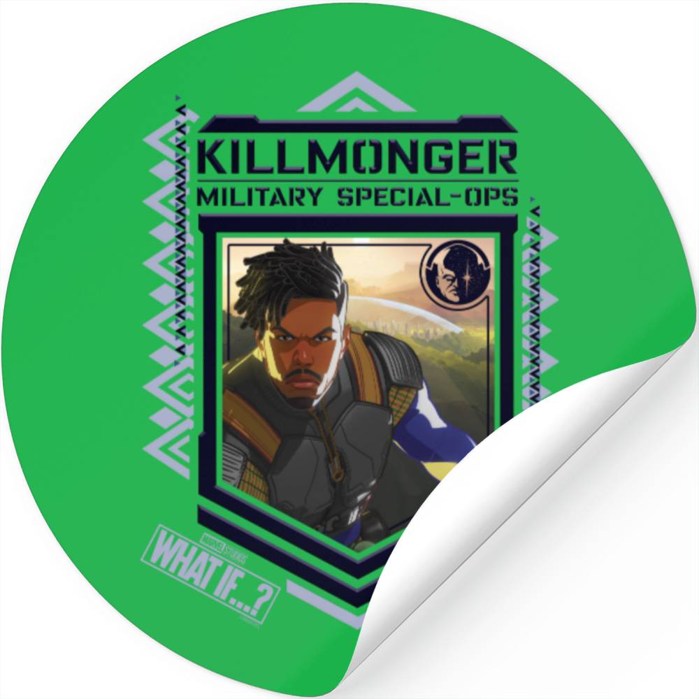 What If…? | Killmonger Military Special-Ops Stickers