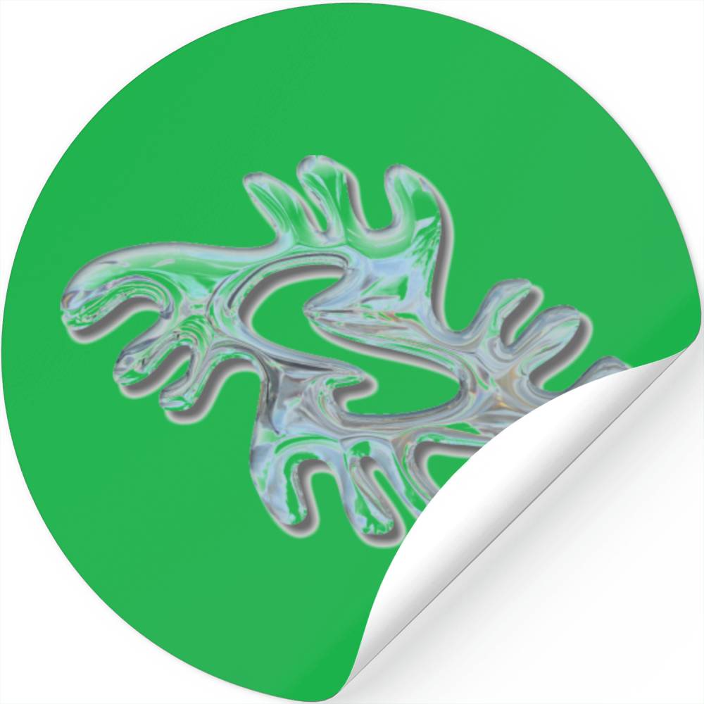 Adinkrapeaceglass Stickers