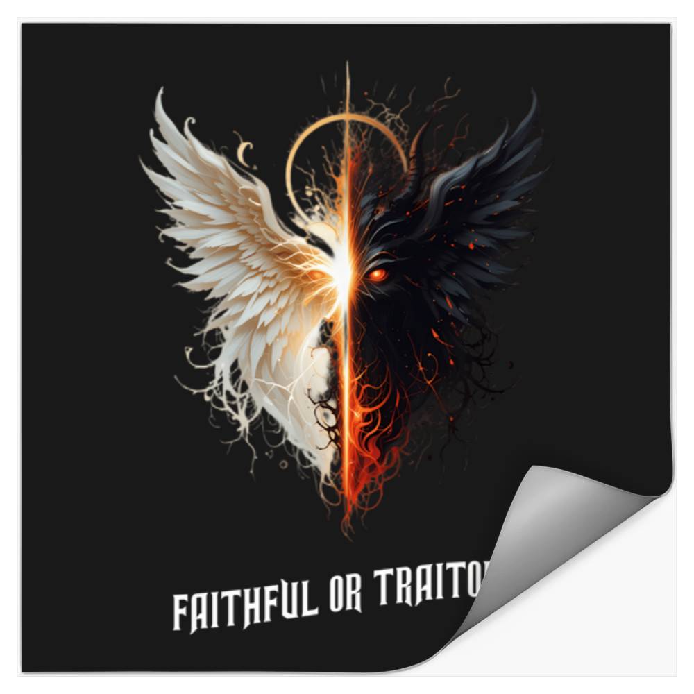 Traitors Inspired Design Traitor Or Faithful Tv Show Stickers