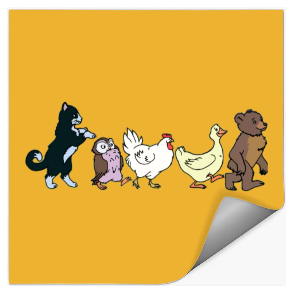 Little Bear And Friends Artactive Stickers