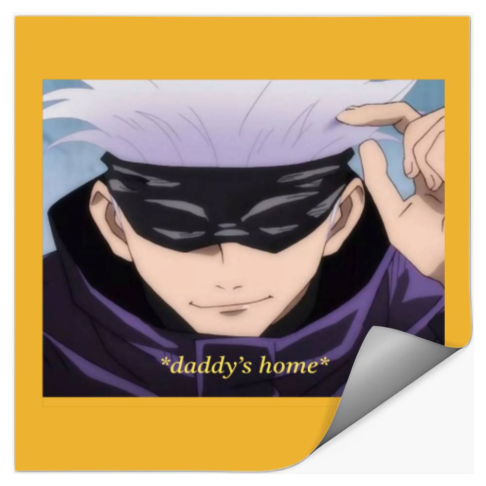 Gojo Daddys Home Stickers