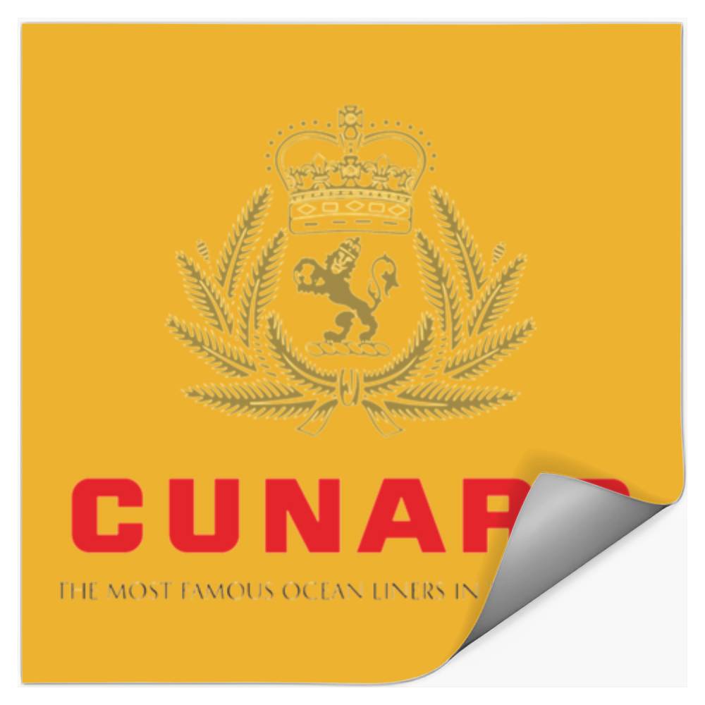 Luxury Cruises-cunard Stickers