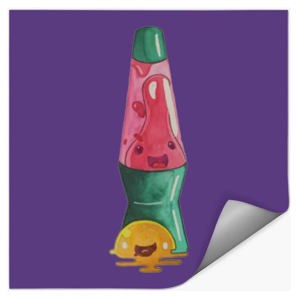 Pink Slime/ Quantum Lava Lamp Slime Rancher Stickers