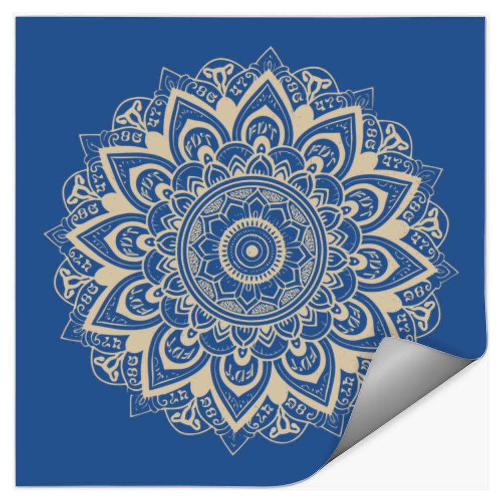 Subtle Anti Fascist Fdt Mandala Political Stickers