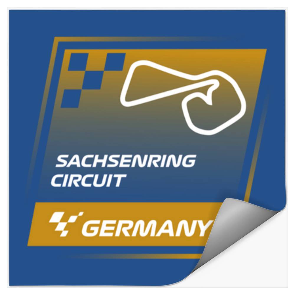 Sachsenring Circuit - Germany Stickers